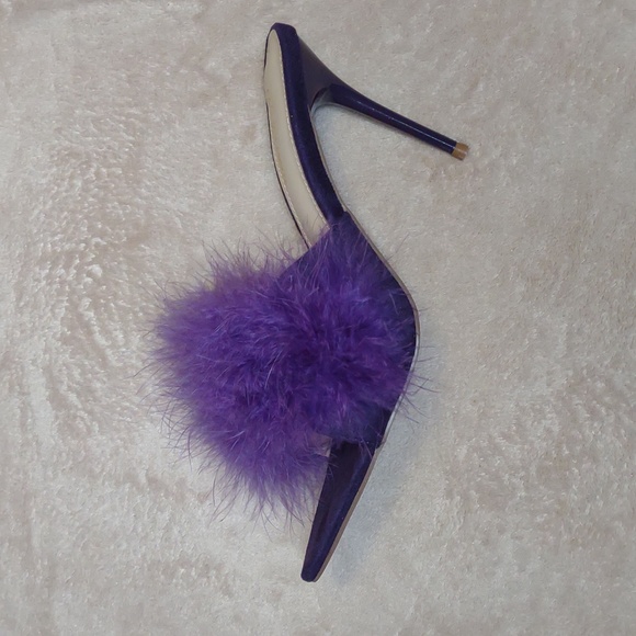 👣MELANTHA🩵 Feather Mules - Picture 12 of 16